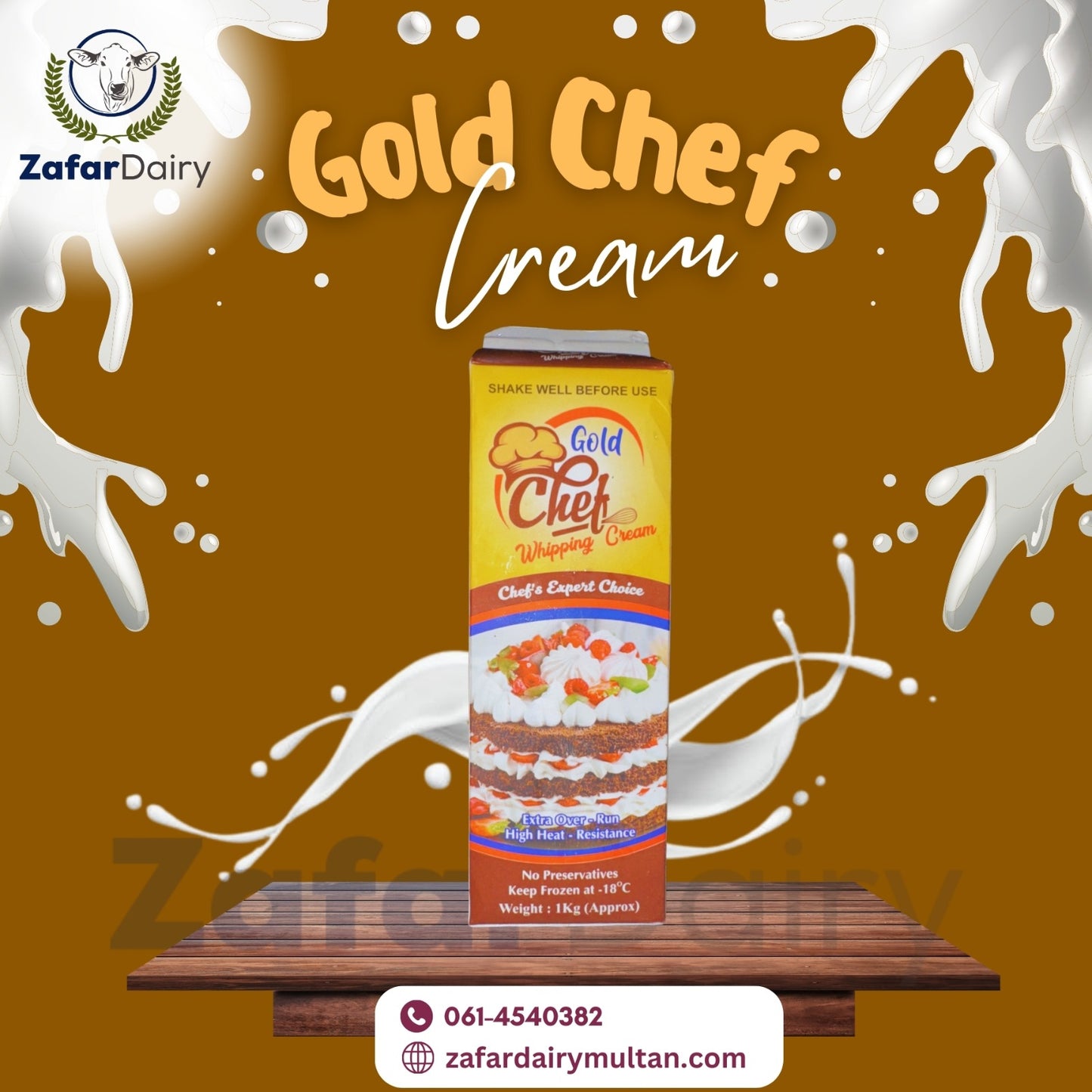 Gold Chef Cream – By Zafar Dairy
