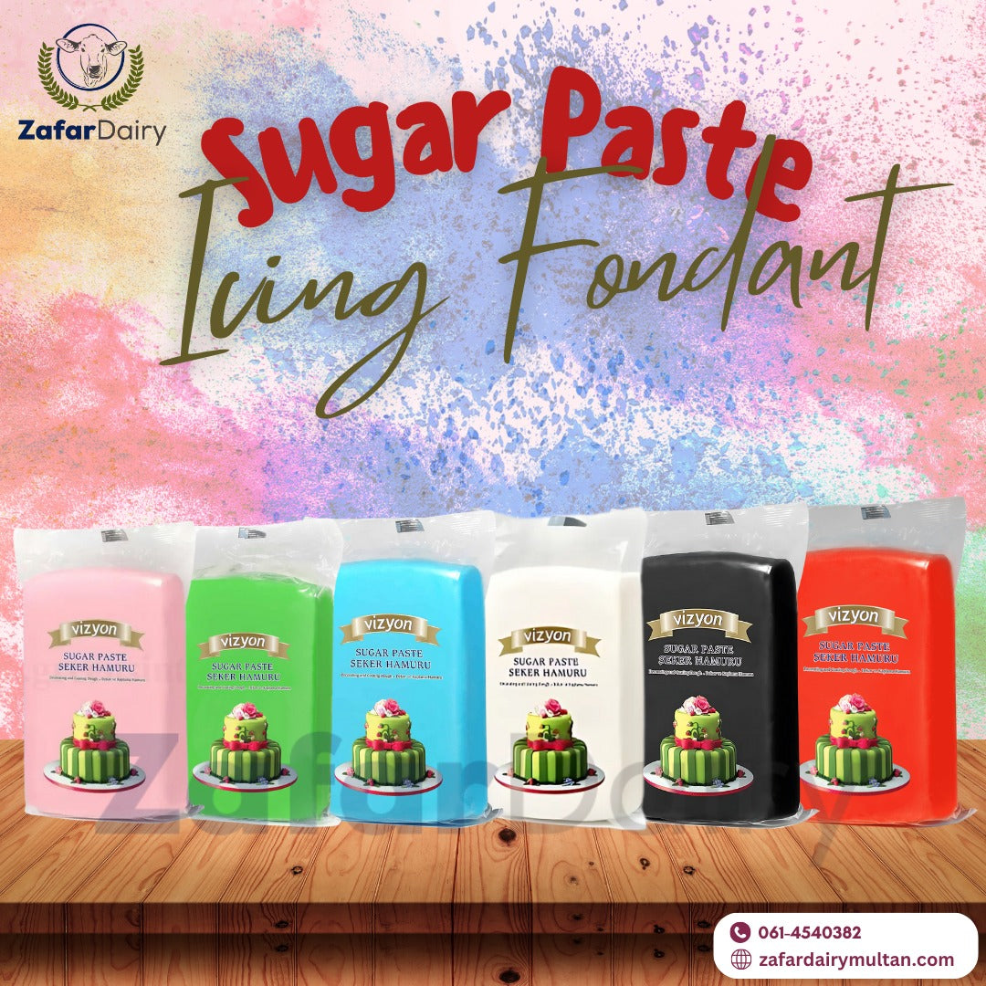 Vizyon Sugar Paste Icing Fondant-Zafar Dairy