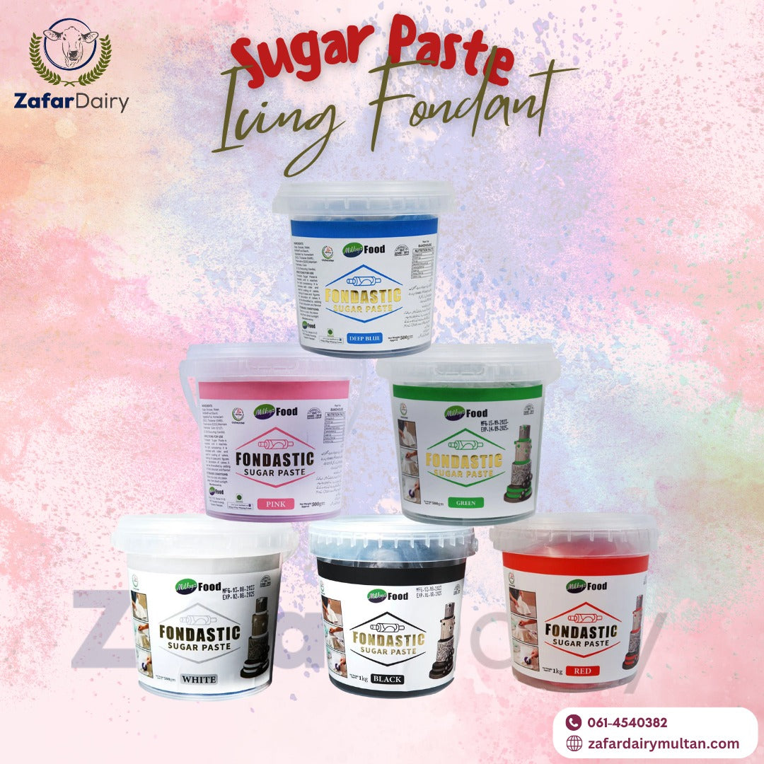 Milkyz Sugar Paste Icing Fondant-Zafar Dairy