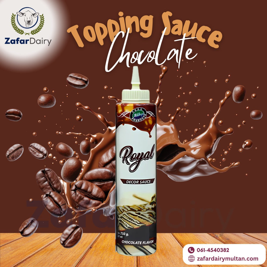 Zafar Dairy Chocolate Food Topping Sauce – Drizzle the Magic! 🍫✨