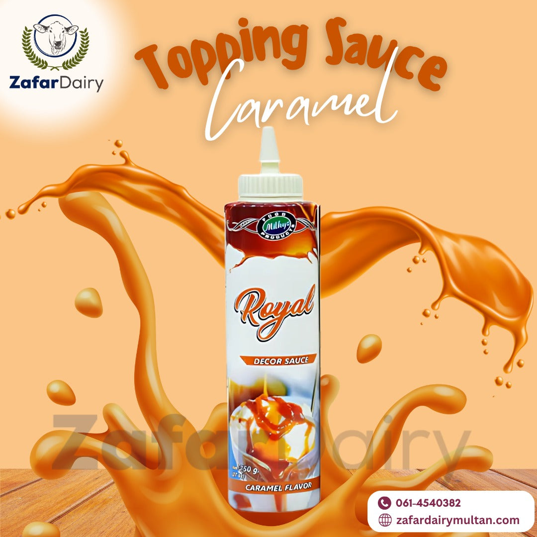 Caramel Food Topping Sauce by Zafar Dairy
