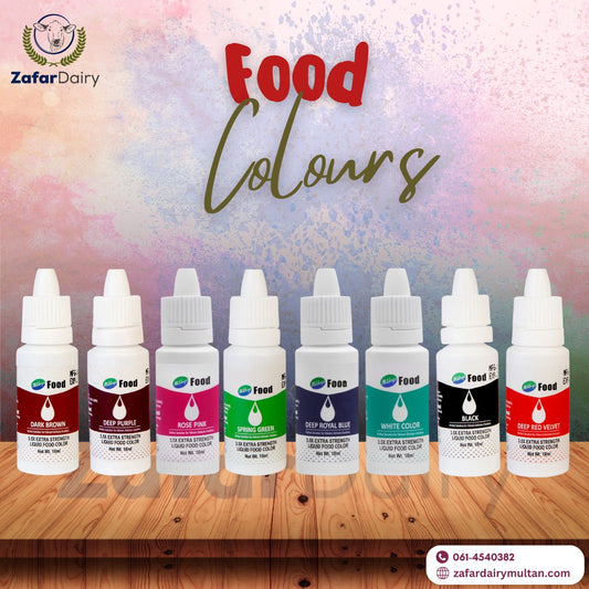 Milky Food Colors by Zafar Dairy
