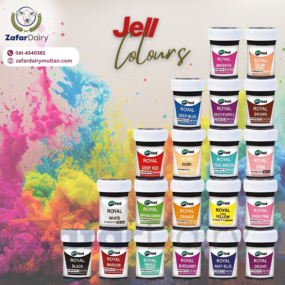 Jell Colors by Zafar Dairy by Zafar Dairy