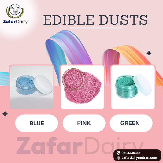 Green,Pink & Blue Dust by Zafar Dairy