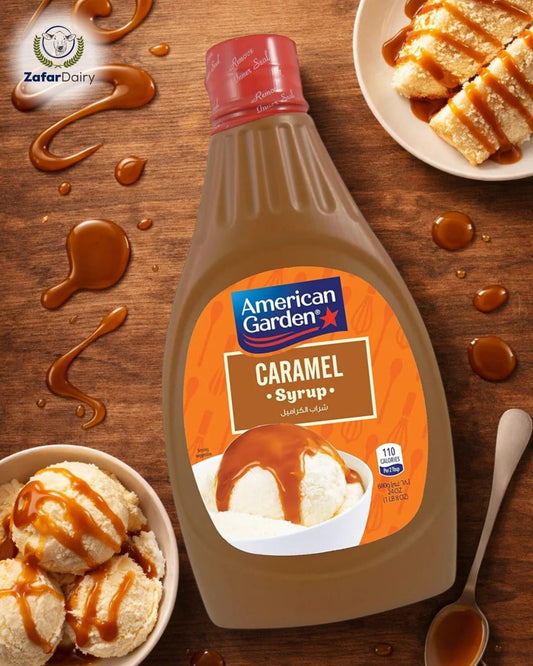American Garden Caramel Syrup