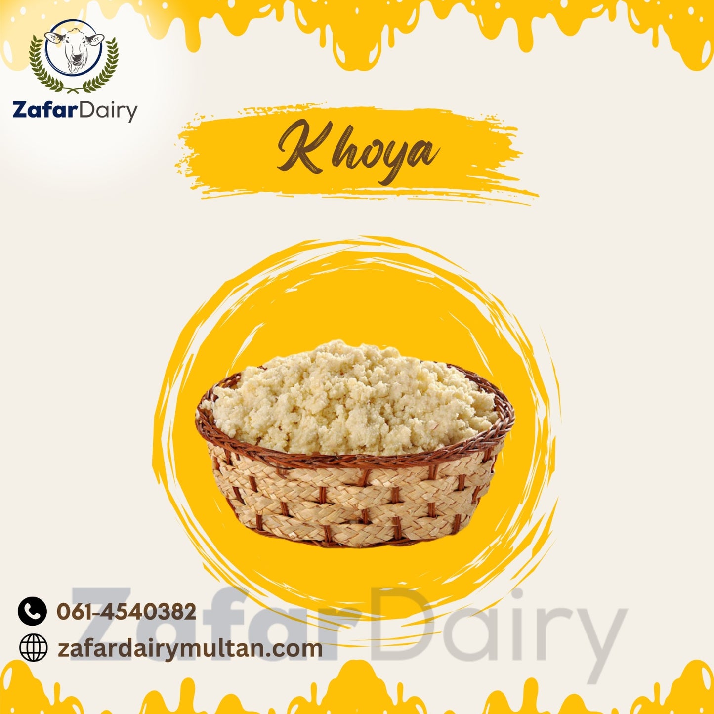 Zafar Dairy’s Premium Khoya