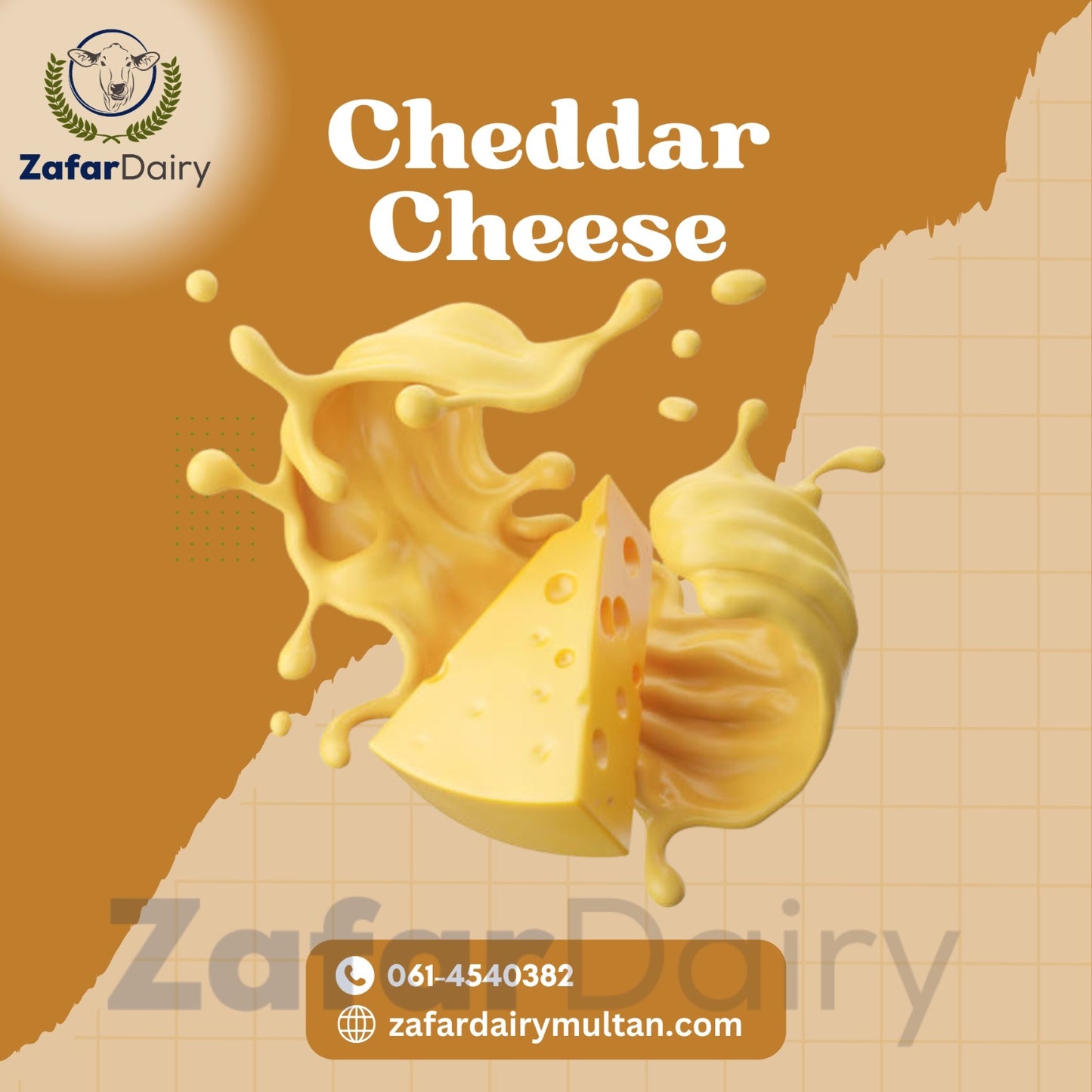 🧀 Cheddar Cheese by Zafar Dairy