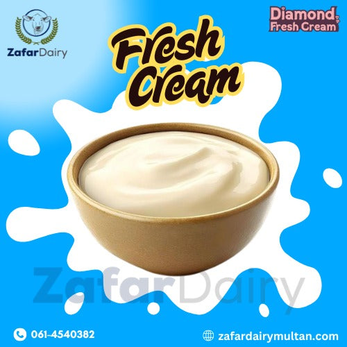 🥛Diamond Fresh Cream by Zafar Dairy